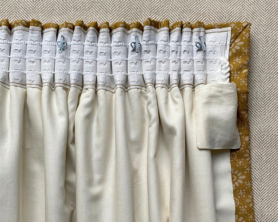 Pencil Pleat Curtain Reverse Drawn Tinsmiths Ledbury