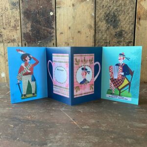Marion Elliot Concertina Card - Flying Scotsman - Image 3