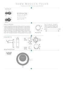 50mm Wood Pole Extra Information