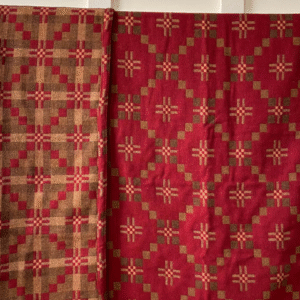 St David's Cross Welsh Throw - Chestnut - Image 3