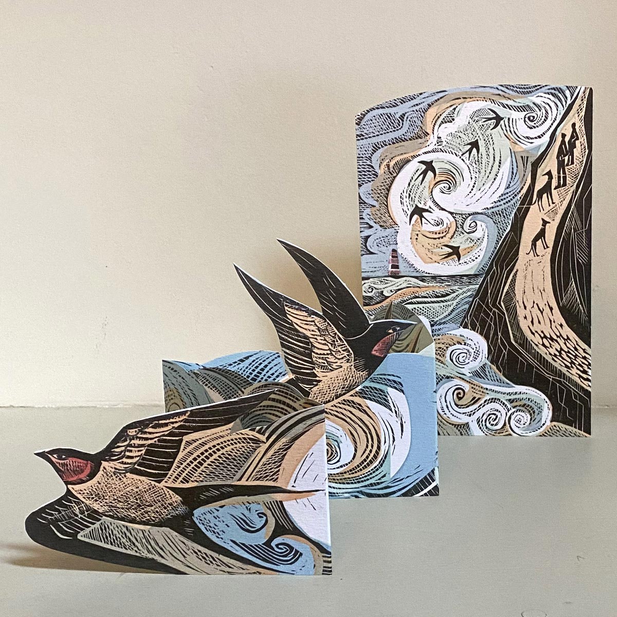 Angela Harding Set of Three Folding Cards - Image 4