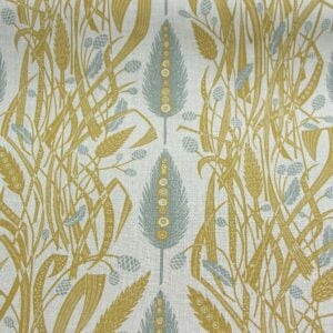 Angie Lewin Meadow's Edge - Mustard & Dawn Grey - Image 3