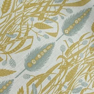 Angie Lewin Meadow's Edge - Mustard & Dawn Grey