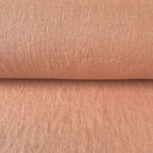 French Washed Linen - Apricot - Image 3