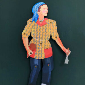 Barbara Hepworth - Cut out & make paper puppet - Image 2