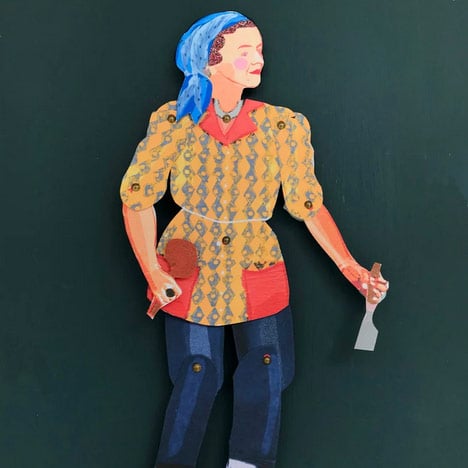 Barbara Hepworth - Cut out & make paper puppet - Image 2