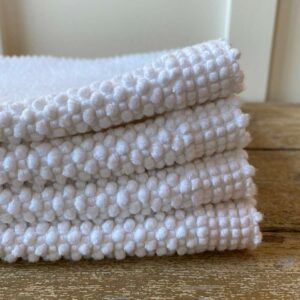 Heavy Cotton Bathmat White