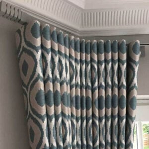 Bendable Square Metal Bay Window Curtain Track - White - Image 4