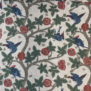 Bird and Briar Linen Print - Image 2