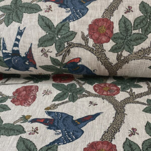 Bird and Briar Linen Print - Image 3