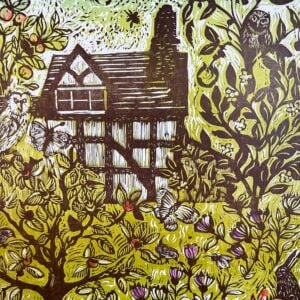 Birds will be house hunting soon, Letterpress Poster - Image 2