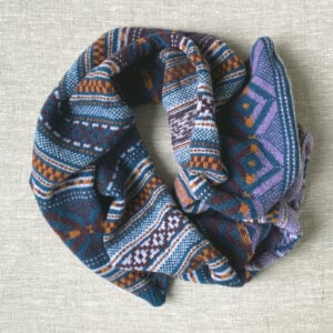 Tetbury Twisted Snood - Blackberry - Image 4
