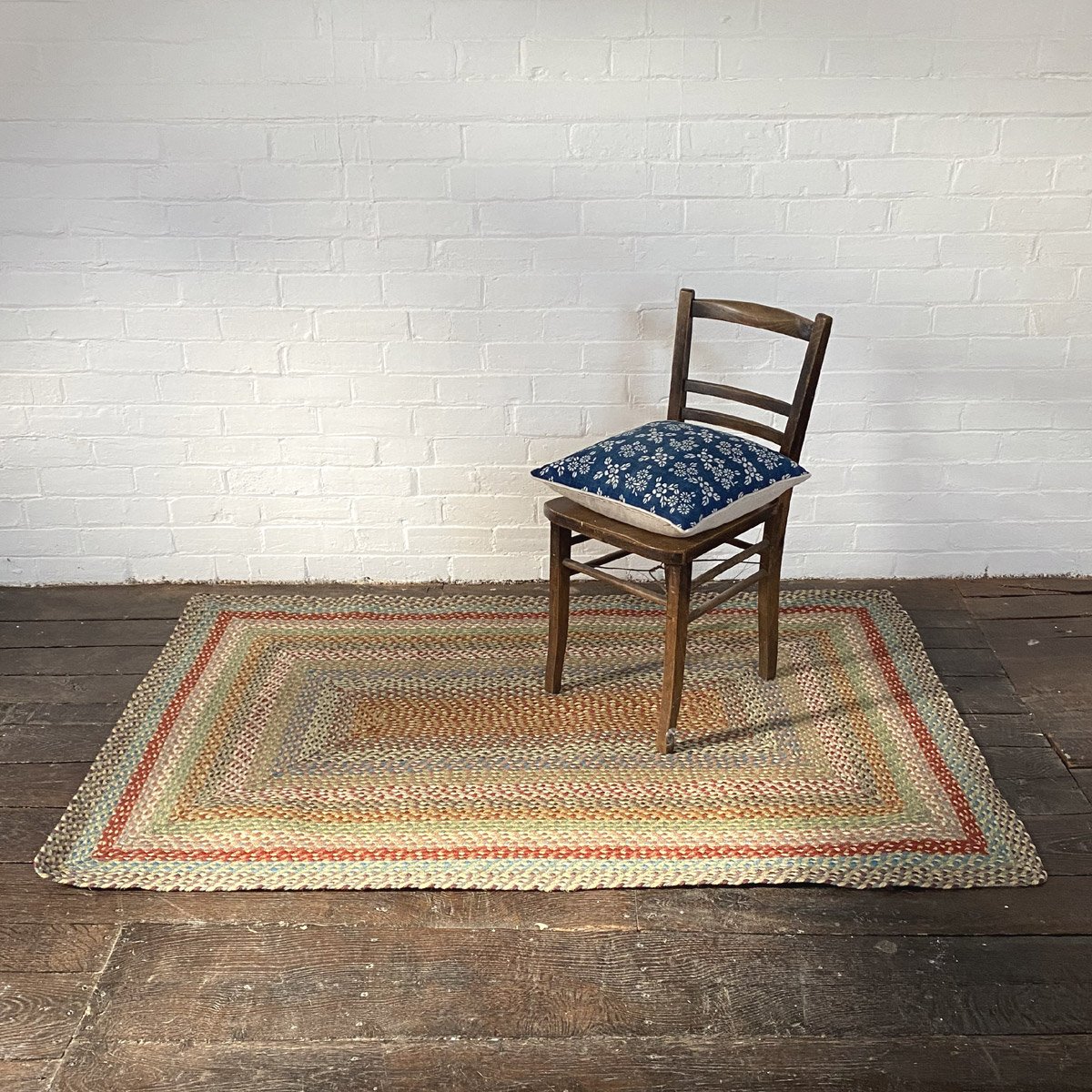 Braided Organic Jute Rug - Carnival - Image 3