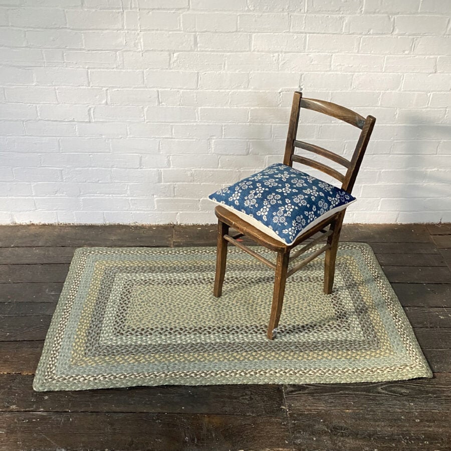 Braided Organic Jute Rug - Seaspray - Image 3