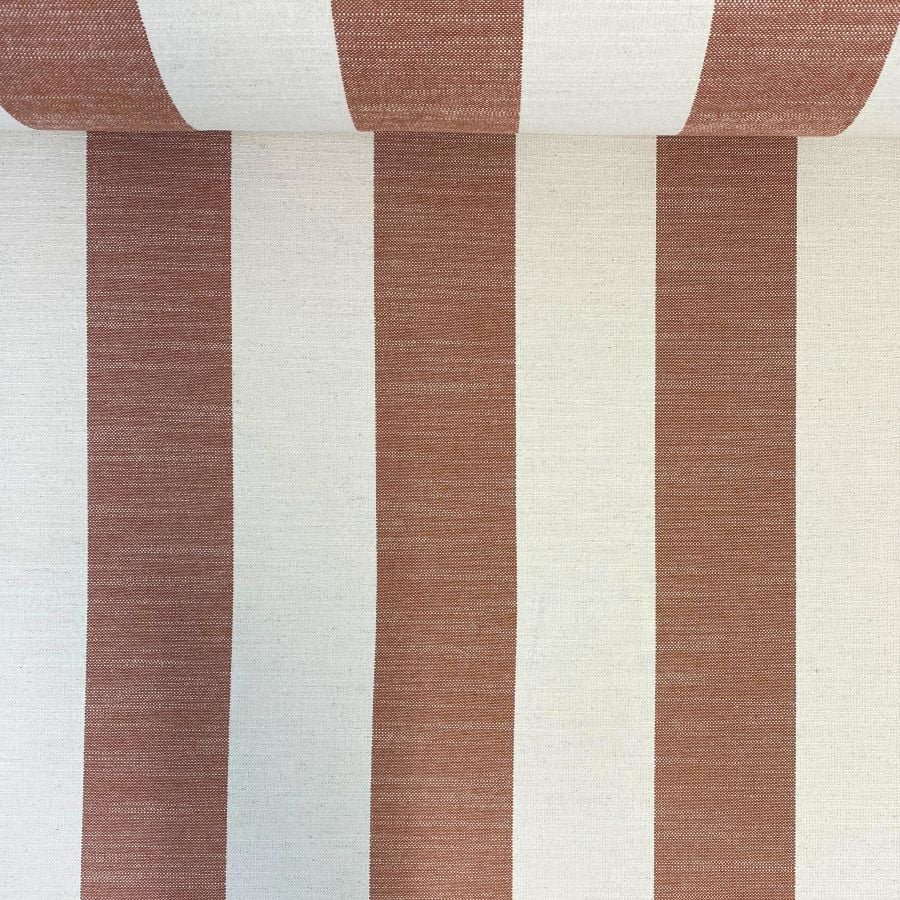 Brampton Stripe - Brick - Image 4