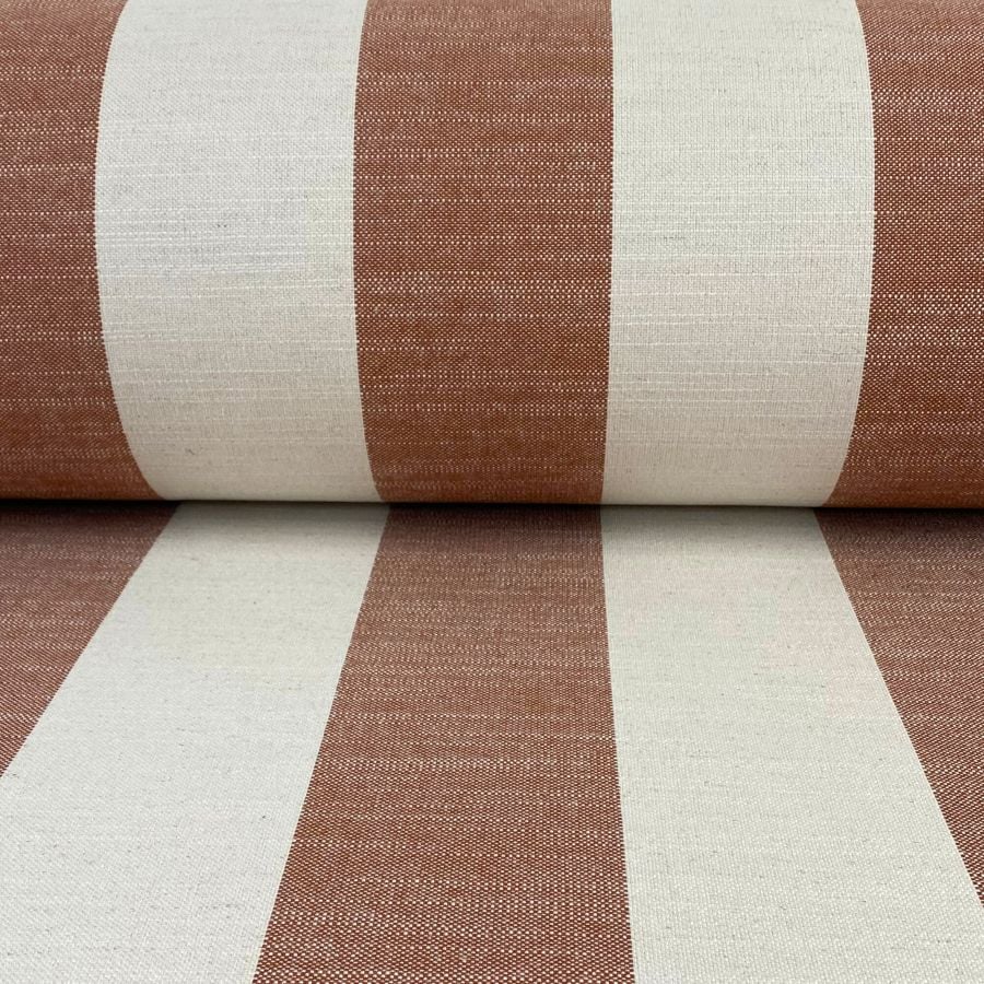 Brampton Stripe - Brick - Image 3