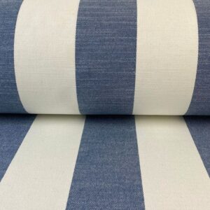 Blue Striped Fabric