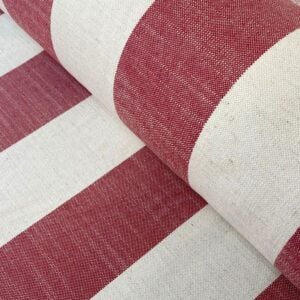 Brampton Stripe - Peony - Image 1