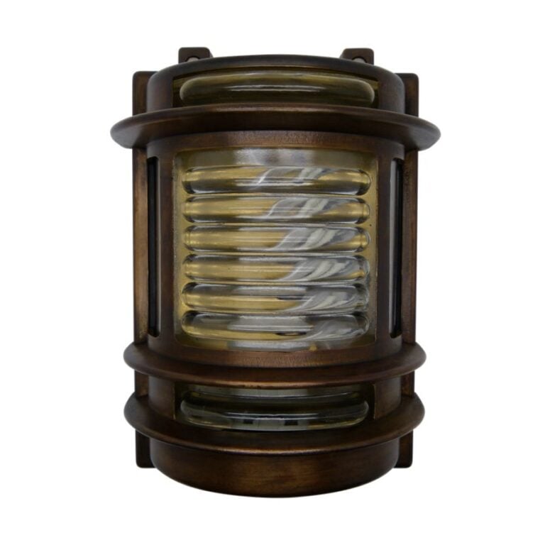 Brass Wall Light - Antique Finish