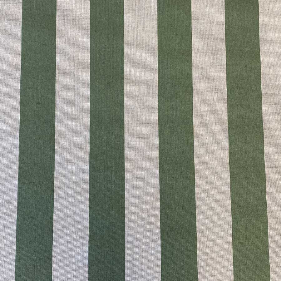 Broad Stripe - Fern Green on Natural - Image 2