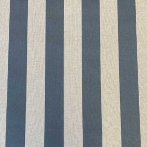 Broad Stripe - Indigo on Natural - Image 2