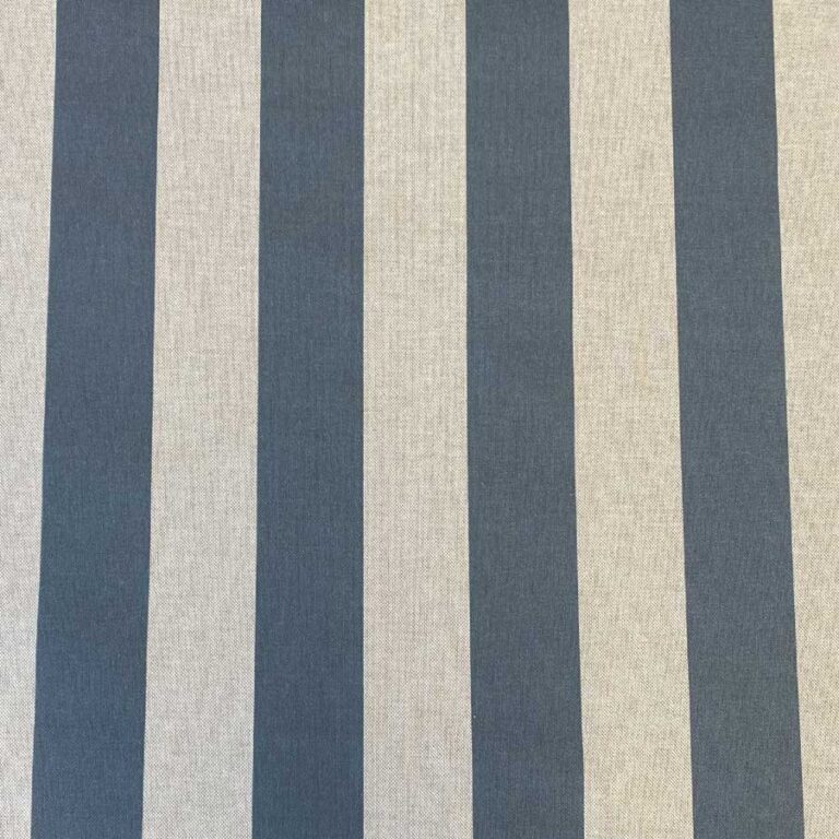 Broad Stripe - Indigo on Natural - Image 2