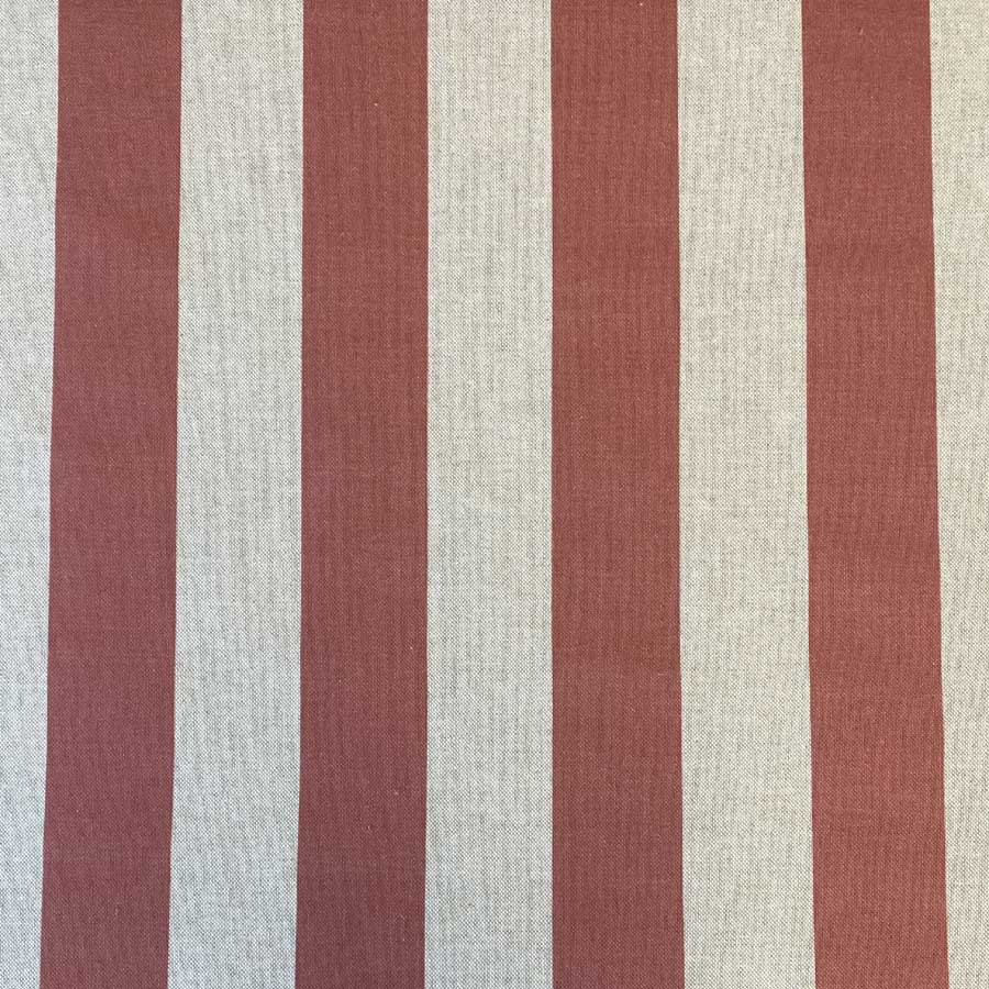 Broad Stripe - Strawberry Red on Natural - Image 2