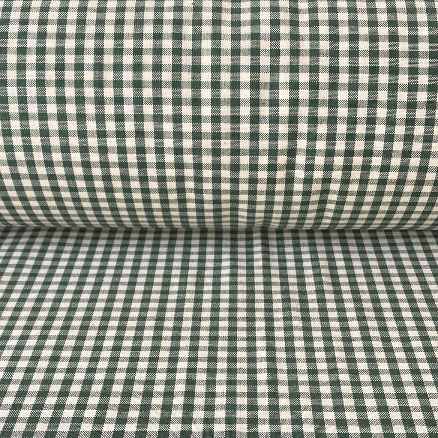 Brogue Check - Dark Green - Image 3