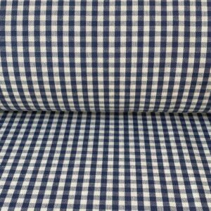 Brogue Check - Indigo - Image 3