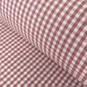 Brogue Check - Rose - Image 1