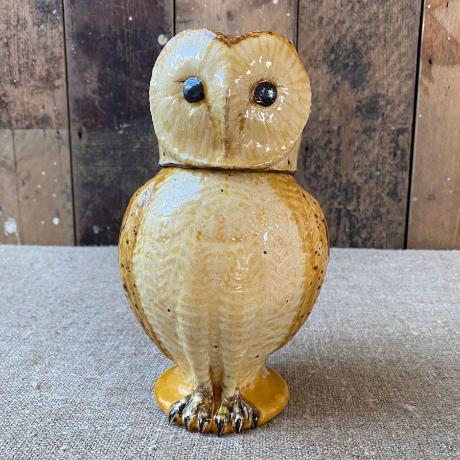 Carole Glover Owl Jug - Barn Owl Large CAPL1 - Image 5