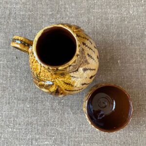 Carole Glover Owl Jug - Tawny Large CAPL3 - Image 3