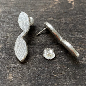 Long Silver Earrings CDLT 11/32 - Image 2