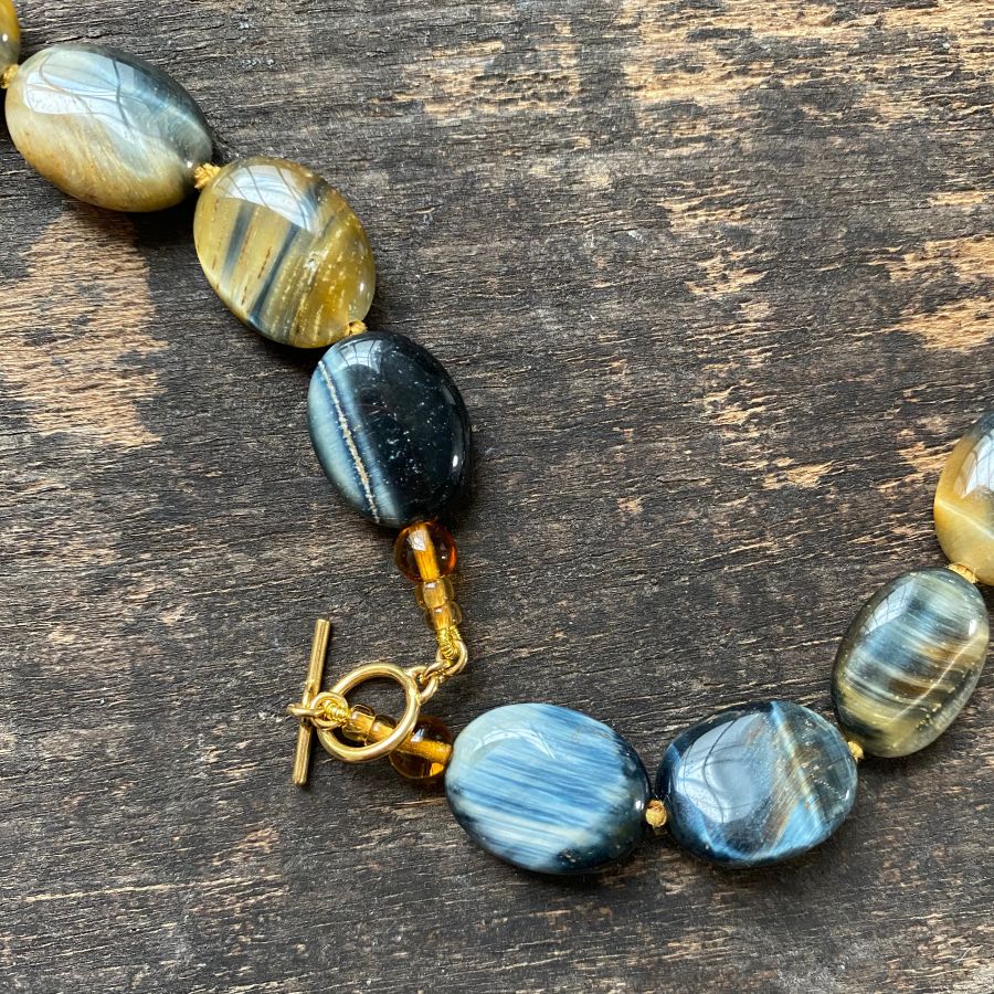 Tiger's Eye Necklace CDLT 3/1 - Image 2