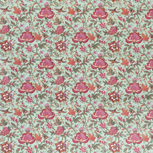 Oilcloth Camille - Raspberry and Mint - Image 3