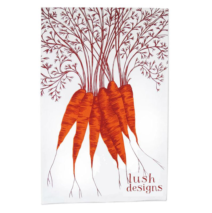 Carrot Tea Towel - Image 1