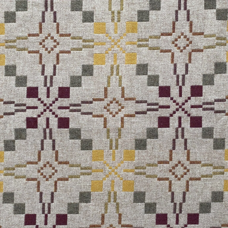 Vintage Star Welsh Single Blanket - Clay - Image 3