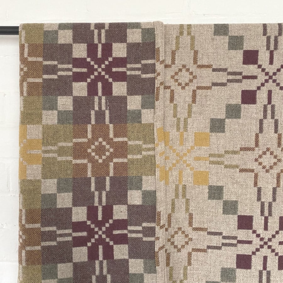 Vintage Star Welsh Throw - Clay - Image 6