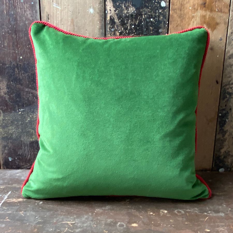 Clive Hicks Jenkins Cushion - Hortus Conclusus Unicorn - Image 3