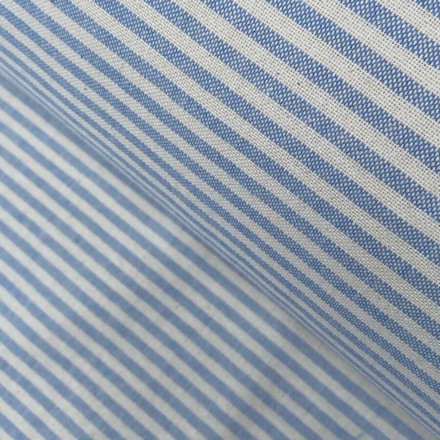 Extra Wide Coast Stripe 1 - Sky Blue