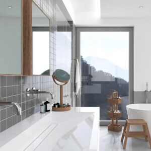 Oak Bathroom Cabinet - Image 4