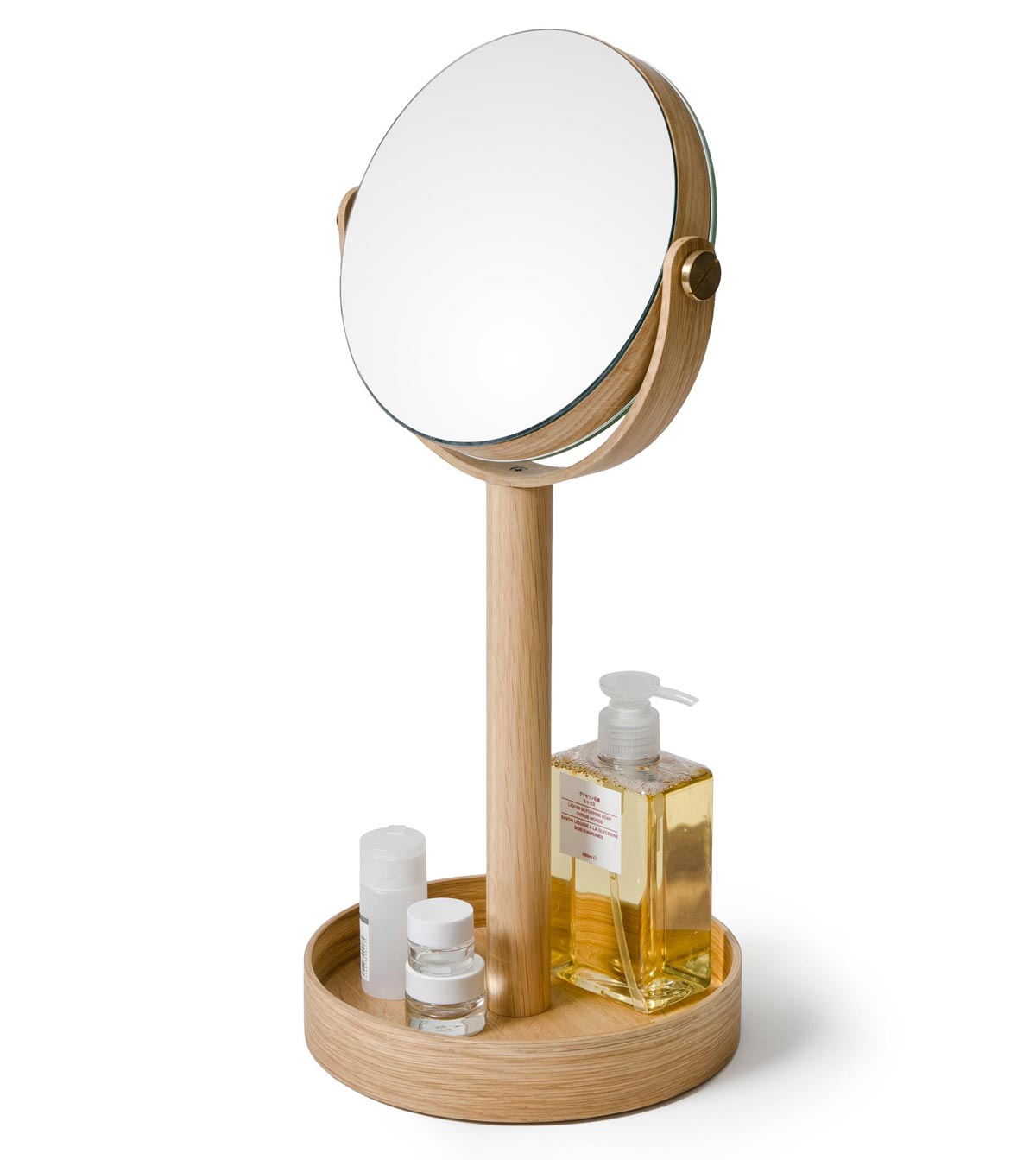 Oak Cosmetic Mirror - Image 2