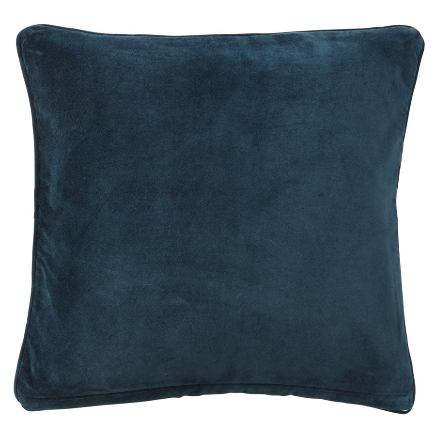Velvet Cushion - Navy Blue