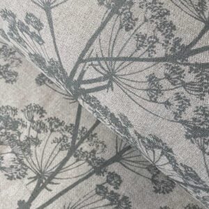 Cow Parsley Print - Duckegg Grey