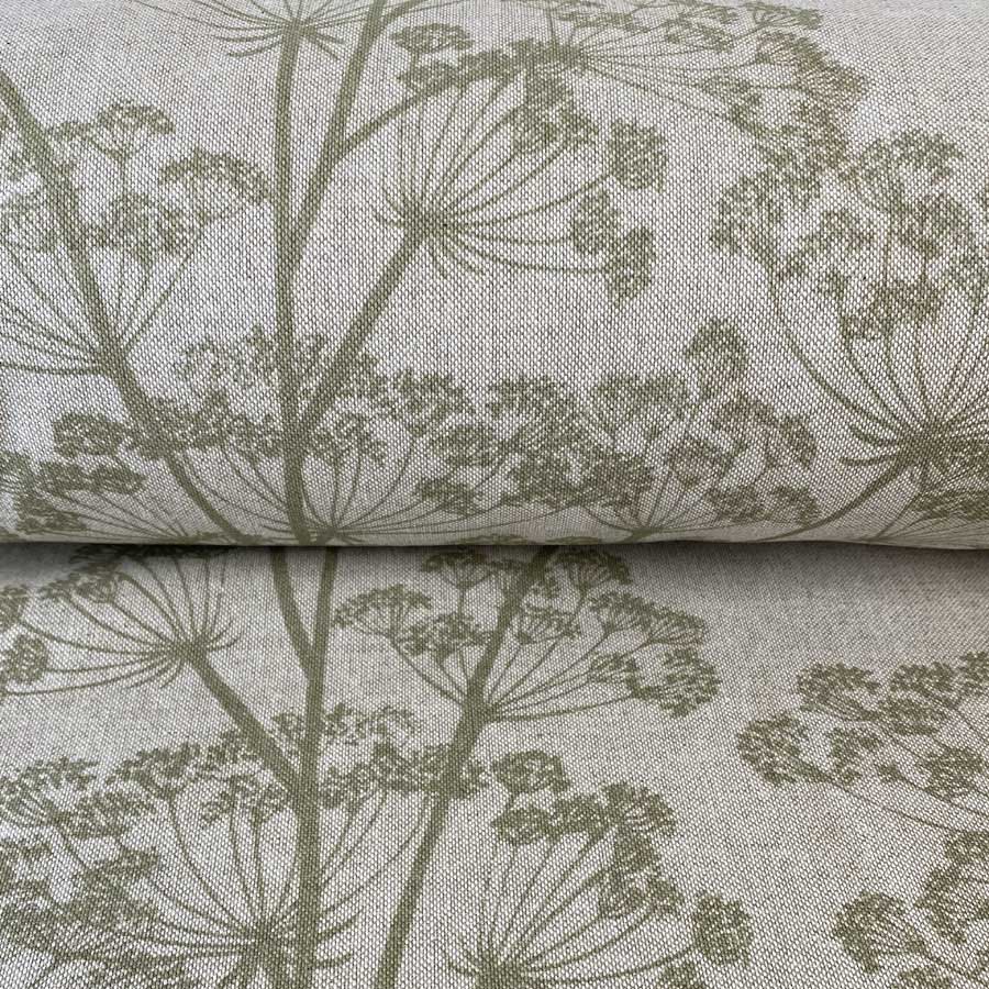 Cow Parsley Print - Sage Green - Image 3