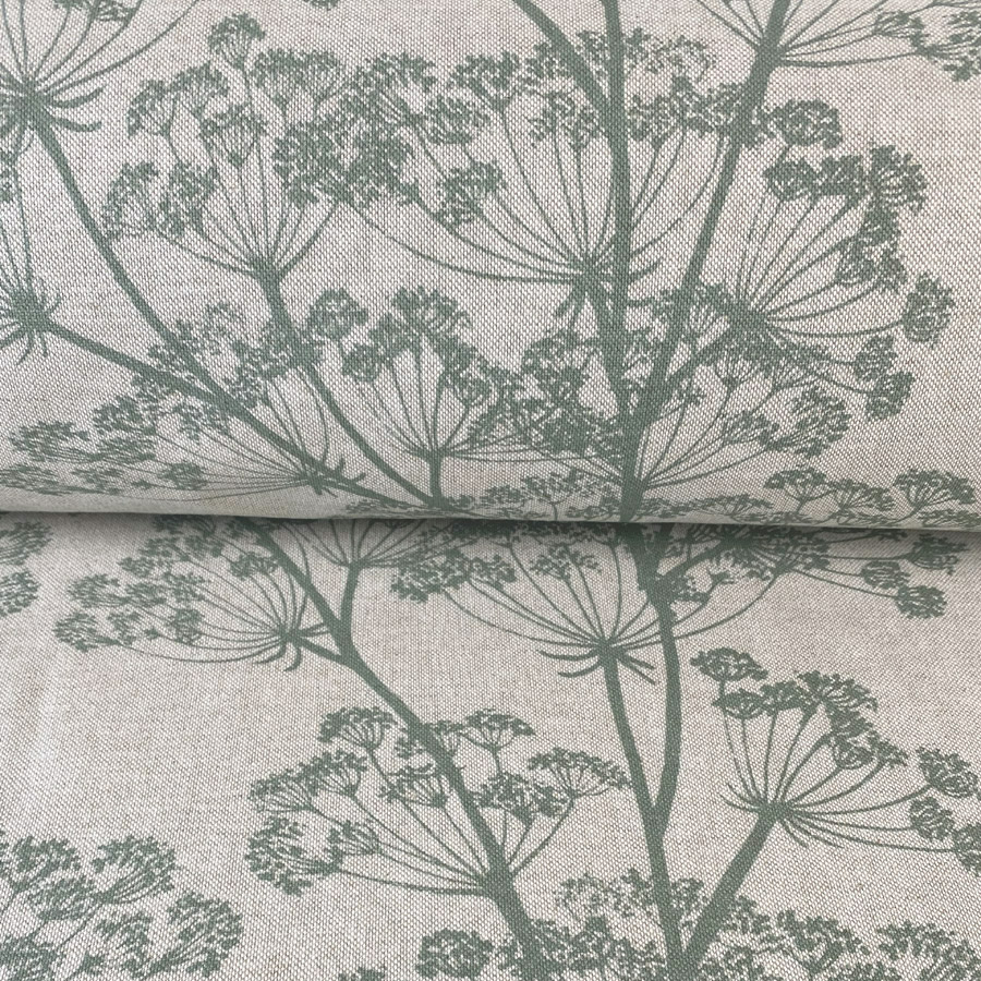 Cow Parsley Print - Soft Green - Image 3