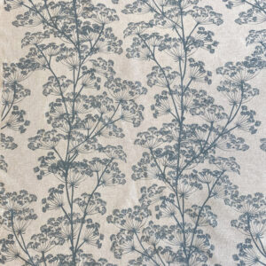 Cow Parsley Print - Mineral Blue - Image 4