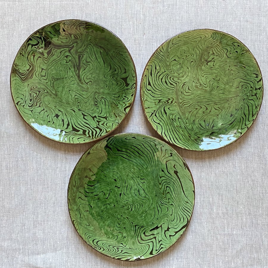 Patia Davis Dinner Plate - Green PADP