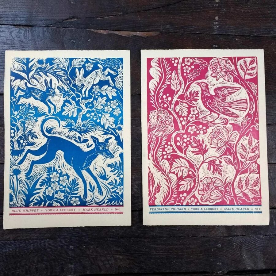 Mark Hearld Papier Dominote Print- Ferdinand Pichard - Image 4