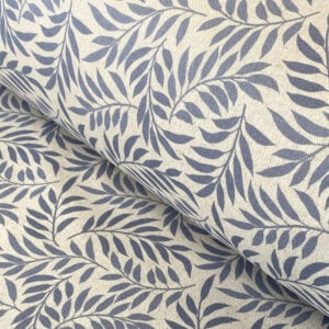 Extra Wide Acacia - Woad Blue on Natural